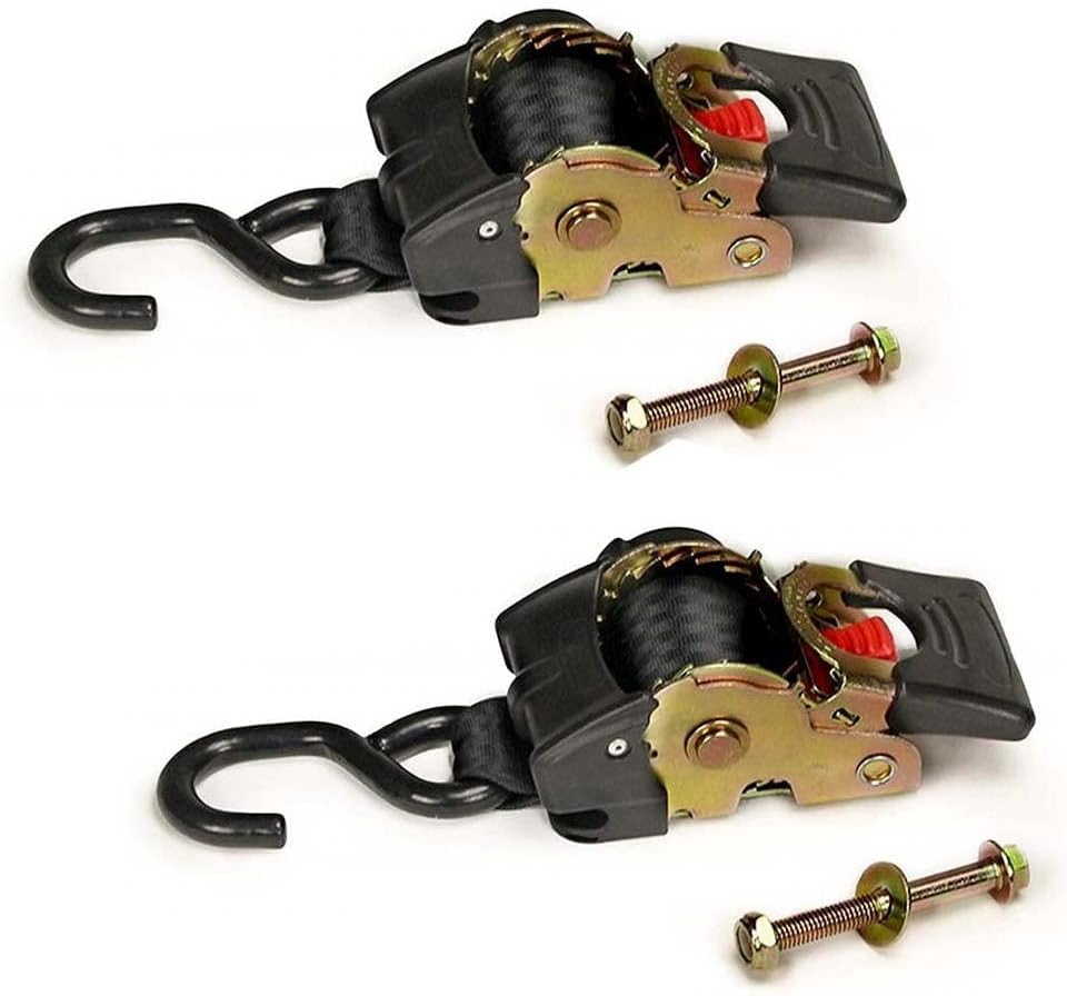 Heavy-Duty Retractable Ratchet Straps™