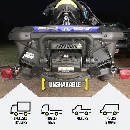 Heavy-Duty Retractable Ratchet Straps™